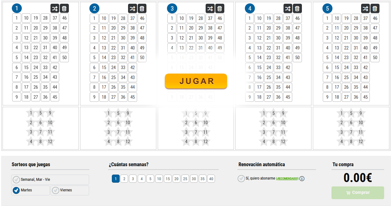 Jogar Megamillions bilhete